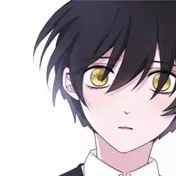 白色系二次元男生头像欧