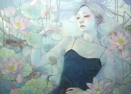 美图汇插画艺术家平野実穂mihohirano花鸟风月