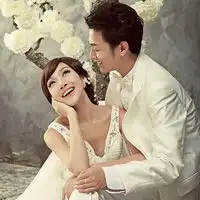 幸福殿堂的婚纱情侣头像遇上了就请珍惜