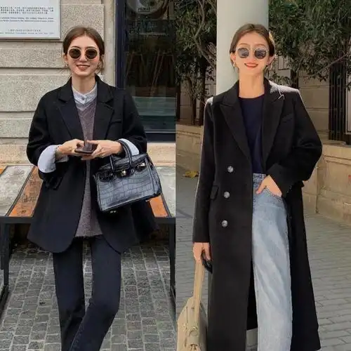 会穿大衣才是真搭配高手,瞧韩系博主的随意穿法,跟着学稳赢