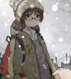 情侣头像动漫分开唯美动