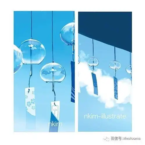 他的眼中只有蓝色适合休息时看的治愈系插画合集