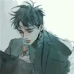 男生头像2018基友动漫头像一左一右