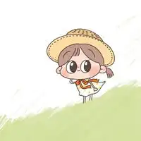 踏春,春天来了,卡通女孩微信头像图片大全