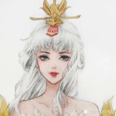 玩家手绘王者荣耀情侣头像,猫狗日记超甜蜜,看到露娜孙悟空我爱了