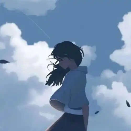 百看不厌的蓝色系动漫女头