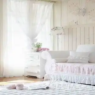 甜蜜粉色布艺家纺装扮小女人专属的卧室