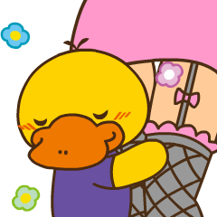 鸭嘴兽男孩萌贱系列微信表情上线