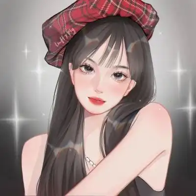 好看仙女动漫头像牛仔裤