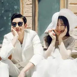 情侣头像婚纱系高清为爱