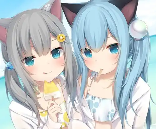 猫系女友二次元动态壁纸
