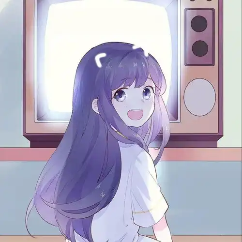 超温油紫色系女生头像白昼解不开的结,黑夜慢慢耗
