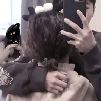 个性情侣头像暧昧,希望会有奇迹出现