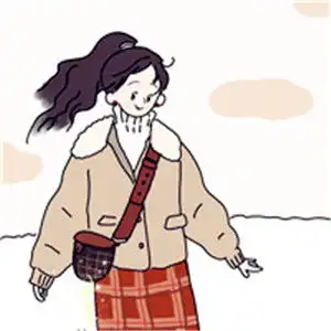 韩系卡通手绘闺蜜头像喜欢这种风格的快来吧