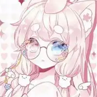 粉色系列可爱少女头像动