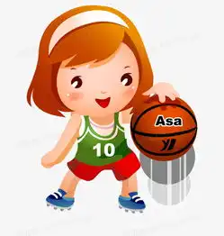 篮球卡通头像扣篮