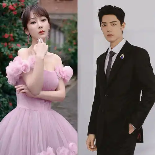 肖战杨紫余生婚纱店路透曝光,身着婚服深情对视,氛围感十足