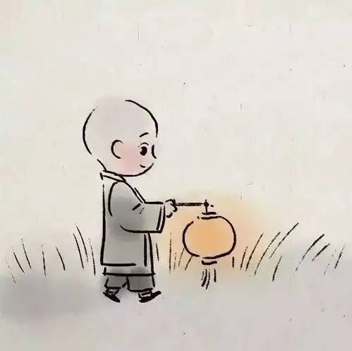 小和尚微信头像呆萌