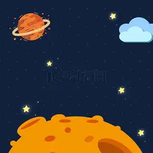 蓝色卡通背景图片蓝色卡通背景素材图片千库网