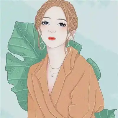 动漫头像风吹落了雪花