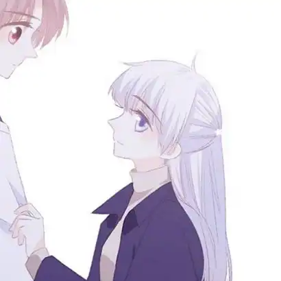 高清怦然心动双人动漫情侣头像图片