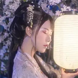 2018古风唯美头像有诗意图片长情不只我一人