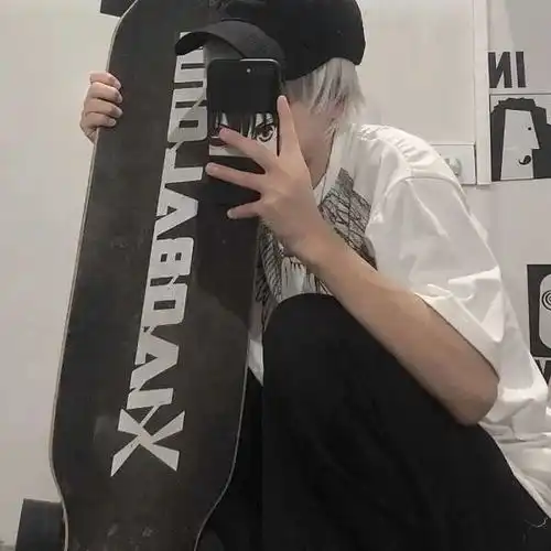 粉系男生头像男生