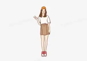简约卡通风运动少女剪刀手人物元素png图片素材免费下载psd格式50173545像素熊猫办公
