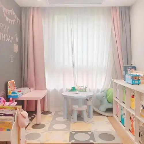 儿童房别只刷粉色蓝色18种墙面装饰方案童趣十足