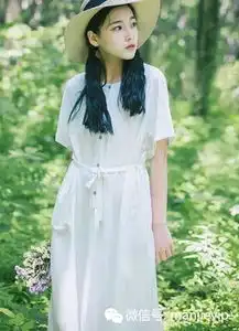 优雅性感,清新甜美,更显文艺清纯