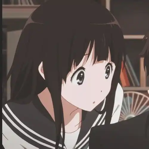 动漫情侣头像为了你我一定爱