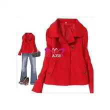 卡籣诗韩版时尚百搭翻领毛呢外套可货到付款时尚新款特价怎么样,好不好