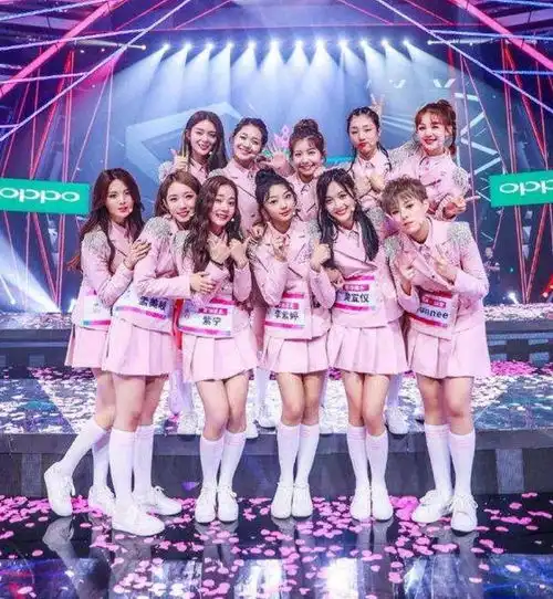 创造101被淘汰的女孩儿们,账号被收回,从新开始工作