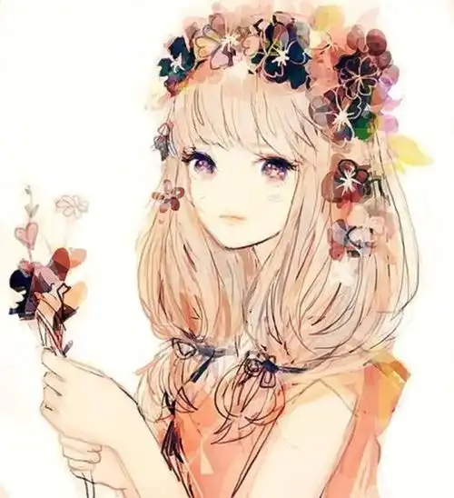 二次元可爱头像萌系少女