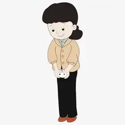 妈妈女儿微信头像卡通作