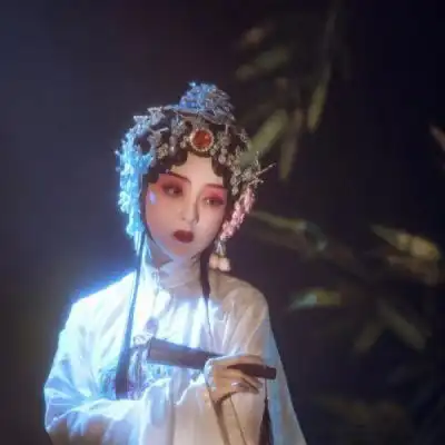 古风动漫戏子头像图片