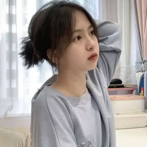 丧系小众头像真人小姐姐