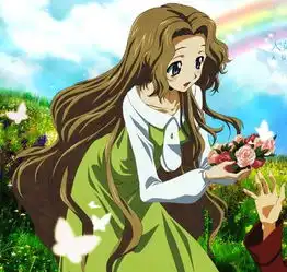 寻长卷发动漫美女名字或者图都可以