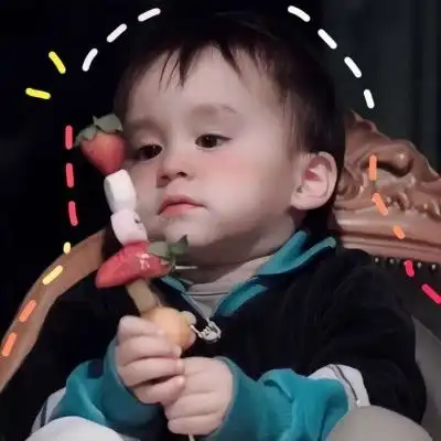 超级可爱情侣头像小孩系列头像