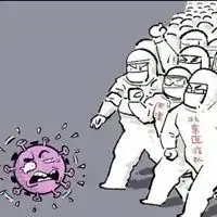 病毒卡通图片新型冠状病毒卡通可爱图片