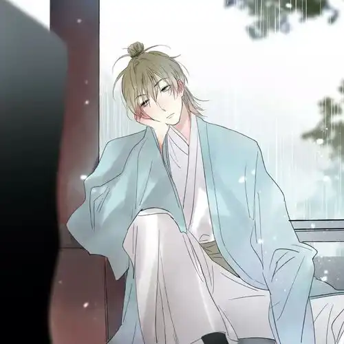 头像绿色系动漫古风男头像