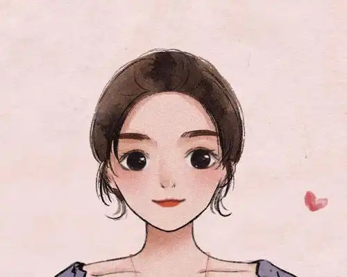 简单漫画头像,简单生活态度,美好总会悄然而至