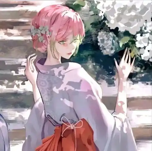 绿色系情侣头像卡通可爱