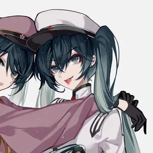 动漫头像黑色系女古风可