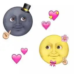 中秋节快乐表情包吃月饼啦