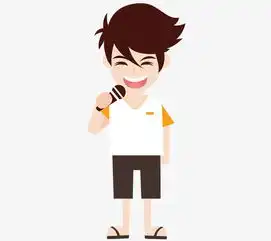 高清卡通人物唱歌图片