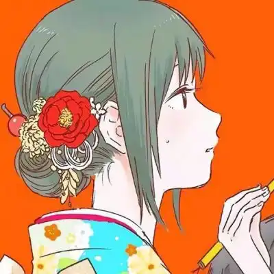 情侣头像动漫分开唯美姐