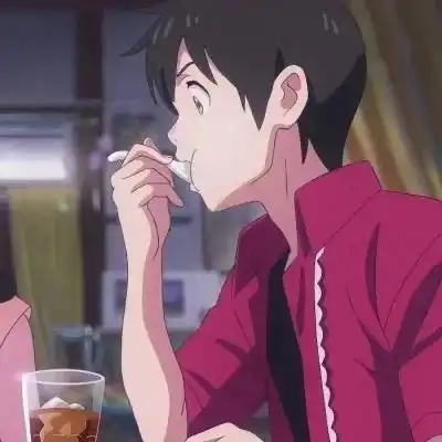 韩系动漫头像情头晚安