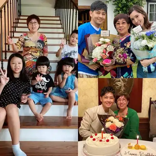 林志颖娇妻陪丈母娘逛街,陈妈拎大牌包满身珠宝,胖成女儿两倍