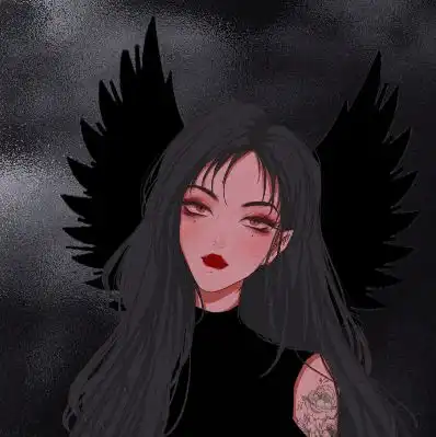 女生高清动漫ins头像高冷系黑暗系丧系酷的霸气超拽冷酷图片